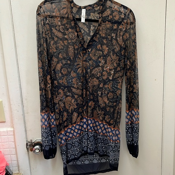 PerSeption Concept sheer mini dress size Medium - Picture 7 of 13